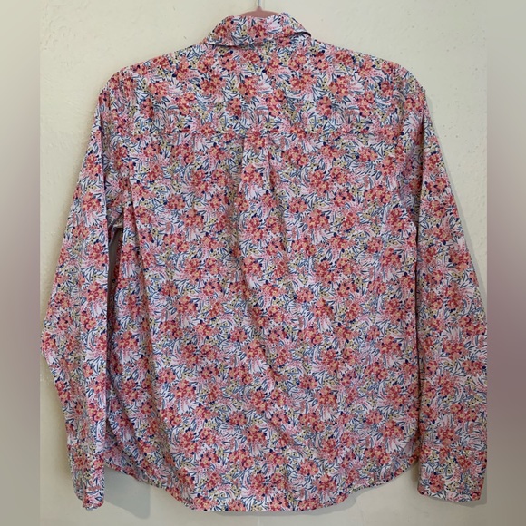 J.Crew Liberty Swirling Petals Popover Size 4 - Picture 3 of 3